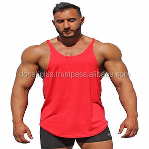custom workout gym stringers for men - Product Image 4