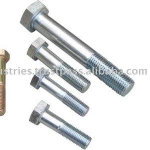 Heavy Duty Hex Bolts High Strength Industrial <b>Fasteners</b> For Machinery Construction And Engineering Applications - Product Image 2