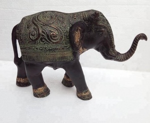 Statue d'éléphant Antique Éléphant Figurine Pour La Décoration De La Maison - Product Image 2