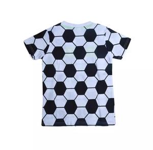 Camiseta de manga corta de cuello redondo para niños, ropa de Color sólido para niños, Colección 100% algodón, venta al por mayor - Product Image 3