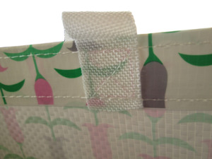 Elegante respetuoso con el medio ambiente PP tejido mango hombro cierre mediano bolsa de compras PMS Color hecho Vietnam diseño existente competitivo - Product Image 3