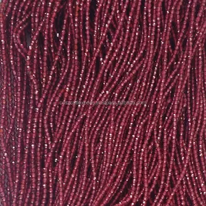 Best Quality Faceted Garnet <b>Beads</b> in Rondelle Shape Top Gemstone Material Natural <b>Stone</b> <b>Beads</b> - Product Image 1