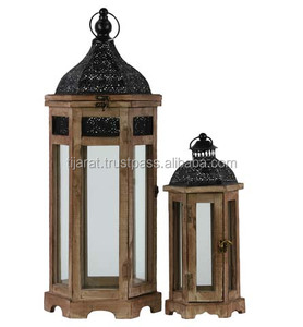 HOT SELLING MODERN DESIGN CUSTOMIZED SIZE SHAPE <b>COLOUR</b> WOOD & GLASS <b>CANDLE</b> HOLDER WOODEN USES in HOME DECORATION - Product Image 4