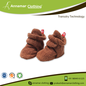 Botines de algodón para bebé recién nacido, pantuflas para bebé, moda única, OEM, 2022, precio de fábrica, 100% - Product Image 2