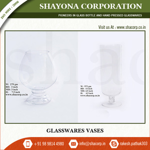 Vase en verre de grande qualité, 1 pièce, vente en gros, à prix abordable - Product Image 2