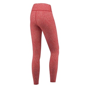 MELANGE Solid Leggings With Cheap Prices Wholesale Super High Waist Elastic Free Ankle Legging with Side Pocket - Product Image 2
