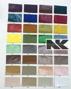 NK P072 PU cuero en relieve combinado 6P protección del medio ambiente estándar con imitación de algodón terciopelo parte inferior