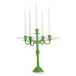 เชิงเทียนโลหะ3แขนพร้อมเชิงเทียนสีเงิน/ทองสำหรับงานแต่งงานบ้านและงานเลี้ยงคริสต์มาส - Product Image 5