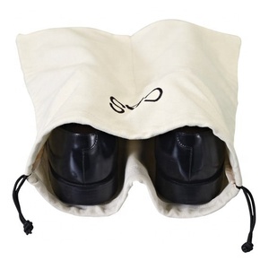 Canvas <b>Drawstring</b> Dust Bag & Shoe Packing Bag-Reusable Eco-Friendly Promotional Storage Bag - Product Image 5