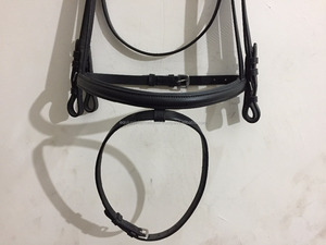 Brida India para Caballo con Cuerda para la Frente y la Nariz, Equipo Ecuestre Tradicional para Montar - Product Image 4