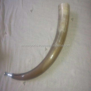 Buffle Sculpté Viking Corne À Boire - Product Image 2