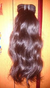 Cabello rizado indio virgen tejido sin procesar trama de cabello indio de la India extensiones de cabello humano alineadas con cutícula - Product Image 6