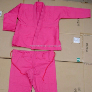 Uniforme personalizado cómodo Jiu Jitsu Gi Kimono con diseño de impresión en blanco chaqueta de tejido de perlas pantalones de lona Color personalizado Unisex adulto - Product Image 2