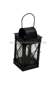 High Quality Metal Candle <b>Lantern</b> for Table Top Square Shaped <b>Lantern</b> Arabic Metal Tea Light Votive Candle Holder - Product Image 6