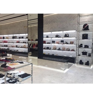 LUX ที่กำหนดเอง High End Rack, Boutique Store Shop,Boutique จอแสดงผลเฟอร์นิเจอร์สำหรับสุภาพสตรีเสื้อผ้า - Product Image 5