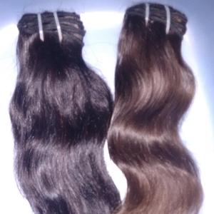 Acheter Original Remy Bouclés Pas Cher Aliexpress Cheveux 100% Indien Temple de Cheveux Humains Naturel Brut Non Transformé Prix de Gros Cheveux Bruts - Product Image 6