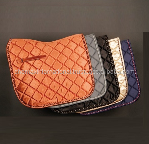 Роскошные атласные седельные прокладки SHEMAX для конного спорта