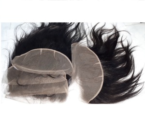 Cabello Remy liso vietnamita súper fino para suizo para Frontal de encaje 13*6 y cualquier tamaño hecho de materia prima - Product Image 6