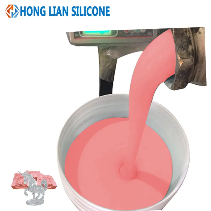 RTV-2 liquid rubber for polyurethane mold making flexible silicone molds liquid silicon rubber China manufacturer