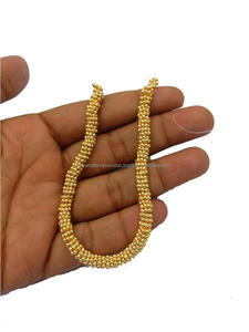 ชุบทอง6มิลลิเมตรแฟนซีดอกไม้ลูกปัด Spacer,ขายโดย Strand-8นิ้วสาระยาว - Product Image 3