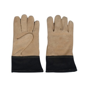 Guantes de Soldadura de Cuero Genuino ISONZ Leather Zone EN 388 Anti-Corte Anti-Impacto (Nivel 3) Resistentes al Fuego Sin Forro 1.2mm de Grosor - Product Image 1