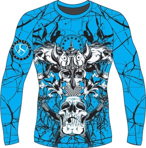 Chemise de protection Rash pour hommes, à manches longues, compétition, pour BJJ Jiu Jitsu, MMA Rash, nouvelle collection - Product Image 6
