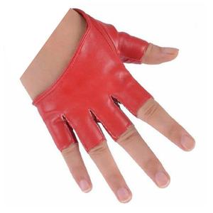 Top vente pôle danse gants en cuir véritable avec demi-doigts respirant entraînement porter Hip Hop danse pôle gant dames - Product Image 2