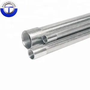 factory price 20mm hot dip galvanized electrical steel conduit pipe galvanized steel pipe