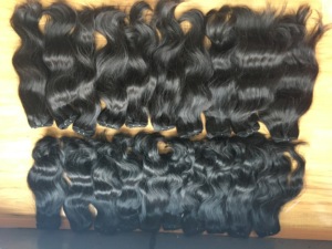 Cheveux rugueux boucles cuticules, lot de pièces, cheveux bruts ombrés - Product Image 5
