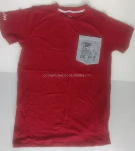 OEM ekip boyun T shirt ucuz fiyat 2020 hindistan tirupur kargo hi kaliteli pamuk tasarım serigraf baskılı tişört Alibaba