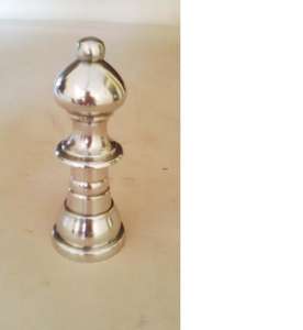 Artesanías de Metal de estilo náutico brillante personalizadas-figuritas de Ajedrez de aluminio pulido regalo de negocios fundición de recuerdo - Product Image 5