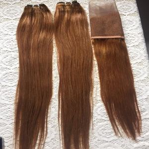 Los mejores vendedores de cabello indio virgen recto 100% Extensiones de cabello humano crudo sin procesar en color 12 - Product Image 2