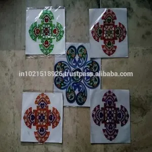 Neue Design individuell bedruckte Acryl platte gemacht Design Rangoli Kunst
