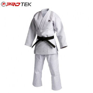 Conjunto de ropa de artes marciales OEM diseño personalizado uniforme de Judo poliéster algodón cómodo unisex de alta calidad - Product Image 4