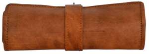 Handcrafted Leather Pen Roll <b>Pencil</b> Case - Product Image 4