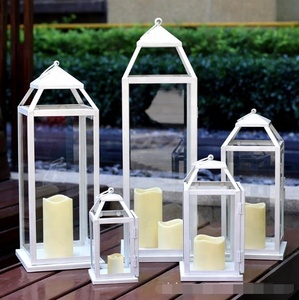 Classic Iron Metal Ins Style Decorative <b>Candle</b> Holder Home Christmas Decor Gift Manufacturer Other <b>Candle</b> Lanterns Jars Included - Product Image 3