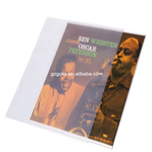 Mật Độ Cao 5 Mil Tay Áo Nhựa Ghi Bên Ngoài Cho Lưu Trữ LP 12 "Vinyl Album Bìa Dày Polyethylene Ghi Túi - Product Image 2