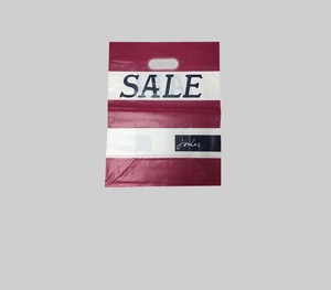 cheap die cut plastic bags/die cut carry bags made in Vietnam - Product Image 1