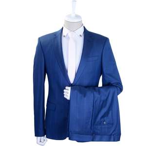 Costume de mariage pas cher Costumes pour hommes Affaires Formel Classique Tissu Tissé en Viscose et Pollyester - Product Image 6