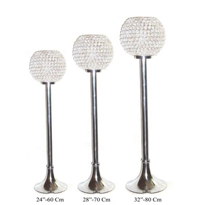 Vela de centros de mesa para boda MESA DE BODA centros de mesa vela titular de la decoración de cristal candelabro - Product Image 3