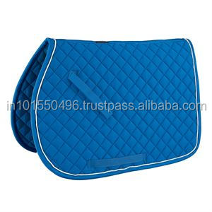 แผ่นรองอานม้าแบบกระโดดสไตล์อังกฤษ ทำจากผ้าฝ้าย นุ่มสบายสำหรับการขี่ - Product Image 2