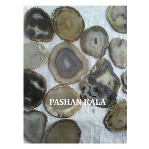 Fabricante de posavasos de ágata de diseño natural - Product Image 1