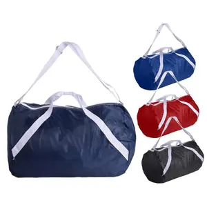 Спортивная сумка для багажа 210D Ripstop, спортивный, спортивный, складной, для путешествий, с пользовательским логотипом, легкая, водонепроницаемая, на плечо, в индивидуальном стиле, для улицы
