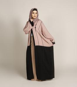 AJM TRADE HOUSE เสื้อคาฟตานสีดำสวย,เสื้อเชิ๊ตสีดำน่ารักดีไซน์สวยสำหรับฤดูใบไม้ผลิปี2020 - Product Image 1