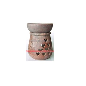 Handmade soapstone Aroma Oil Burner/ Fragrance Aroma Diffuser - Product Image 1