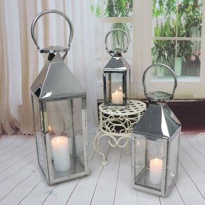 Linternas de velas hechas a mano de Metal marroquí de diseño de lujo para decoración navideña del hogar y regalos del fabricante indio - Product Image 4