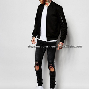 Moda de poliéster de nylon Bomber chaqueta - Product Image 6