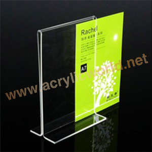 Supports de menu à bar en plastique acrylique, pour table, tente, 1 pièce - Product Image 1