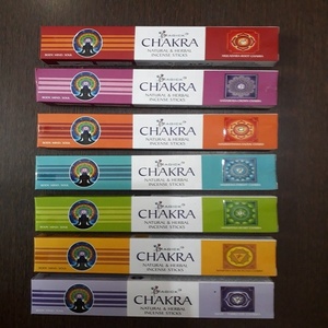 Paquete de Regalo de Varitas de Incienso de los Siete Chakras, Caja de Regalo de Varitas de Incienso de los Siete Chakras, Varitas de Incienso Mixtas de los Siete Chakras - Product Image 2
