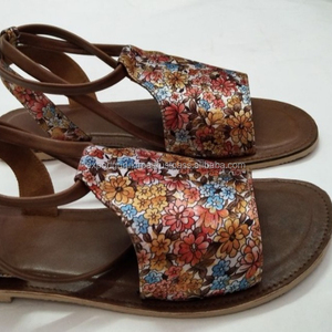 ออกแบบปาร์ตี้สวมชุดราตรีปาร์ตี้ชายหาดปาร์ตี้รองเท้าแตะแบนสำหรับสาวๆ2018 - Product Image 1